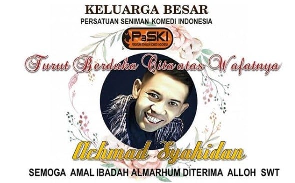 Kabar Duka, Pelawak Idan Separo Meninggal Dunia