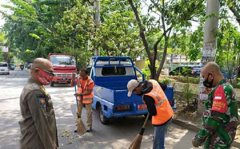 21 Warga Sunter Jaya Terjaring Razia Masker Diberi Sanksi Sosial