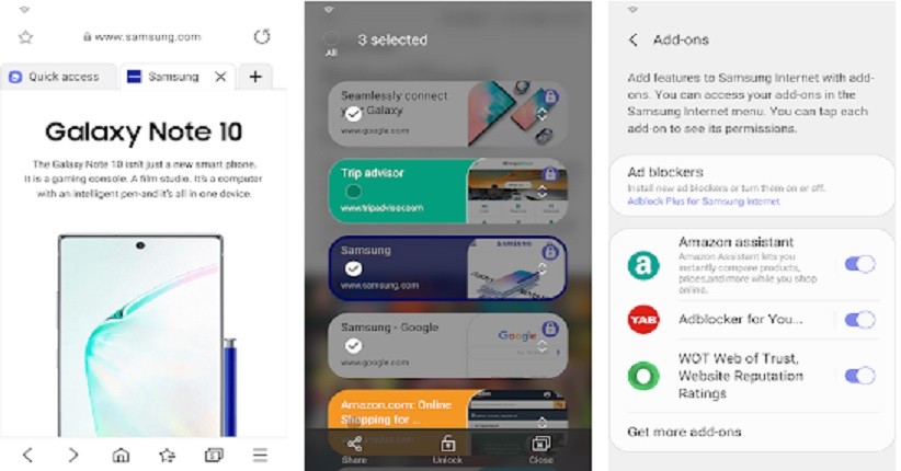Samsung Bawa Peningkatan ke Internet Browser 