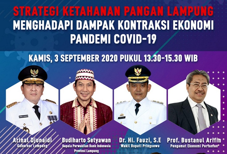 Ini Cara Pemprov Lampung Jaga Stabilitas Sektor Pertanian saat Pandemi