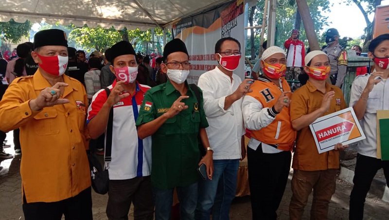 Perindo dan 5 Parpol Nonparlemen di Surabaya Bergabung Dukung Eri-Armuji