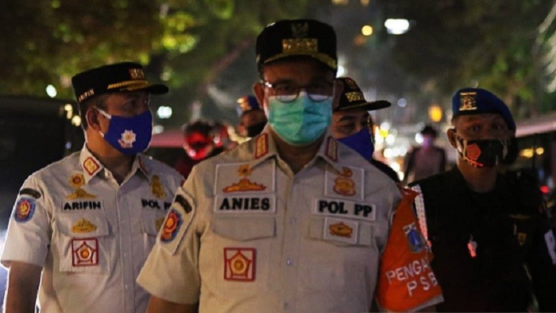 Anies Perpanjang PSBB Transisi Jakarta hingga 8 November 2020