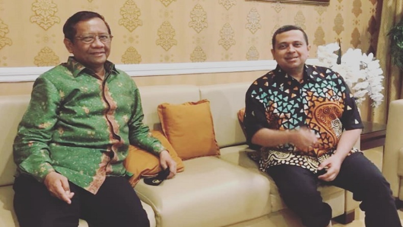 Haikal Hassan Temui Mahfud MD, Ada Apa?