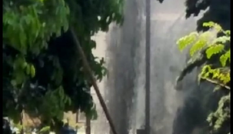 Viral Semburan Air dari Lahan Warga di Kranggan Bekasi, Diduga Salah Bor Sumur