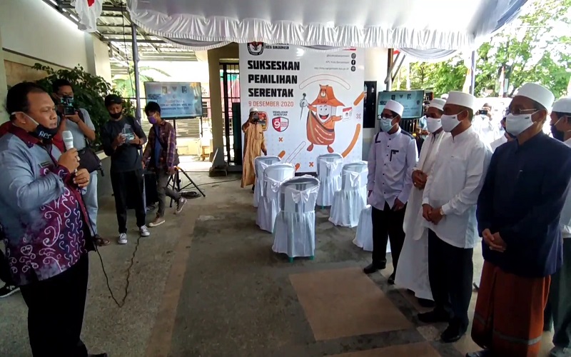 Sakit dan Menunggu Hasil Swab, Habib Ali Tak Hadir saat Pendaftaran ke KPU Banjarmasin