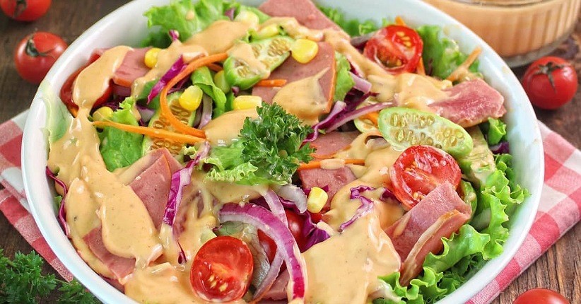 Cara Membuat Salad Sayur Sehat Pakai Saus Mayo, Cukup 2 Langkah