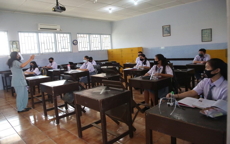 PSBB Transisi, Sekolah Tatap Muka di Jakarta Belum Dimulai