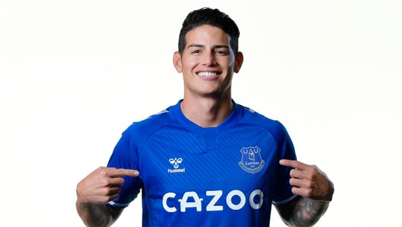 Resmi Gabung Everton, James Rodriguez Senang Bereuni dengan Carlo Ancelotti