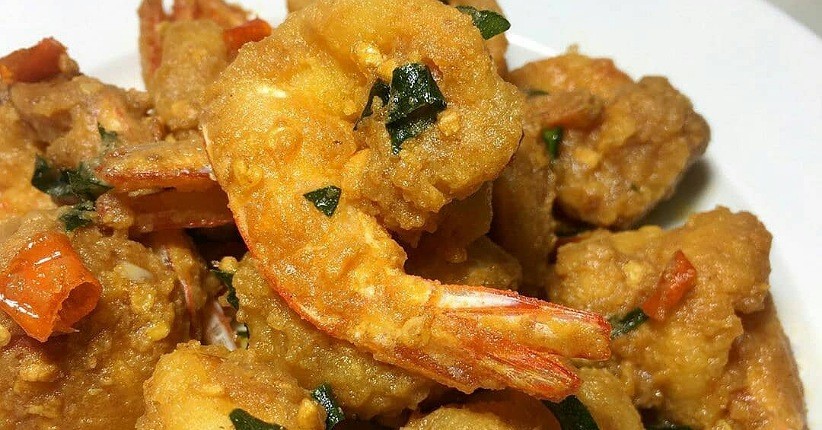 Cara Membuat Udang Goreng Telur Asin dengan Resep Sederhana