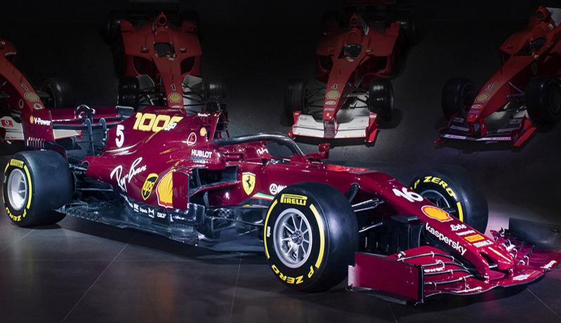 Keren! Ini Penampakan Livery Klasik Ferrari di GP Tuscan 2020
