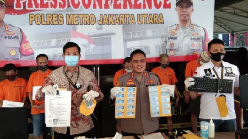 Konsumen Sindikat Pemalsuan e-KTP di Jakarta Utara Pemohon Kredit Fiktif