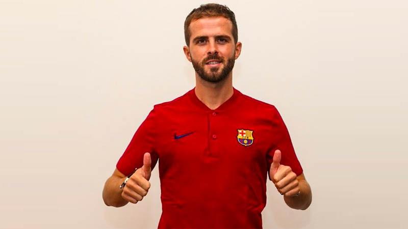 Tiba di Barcelona, Miralem Pjanic Belum Boleh Latihan Bersama Tim
