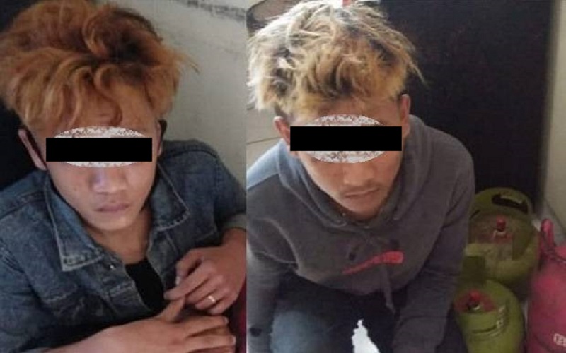Curi Tabung Gas, 2 ABG Berambut Pirang di Sleman Ditangkap