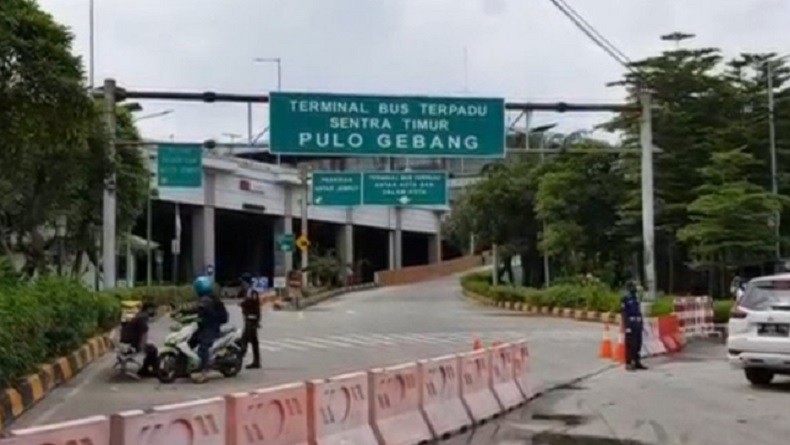 Libur Imlek 2021, Jumlah Penumpang di Terminal Pulo Gebang Menurun