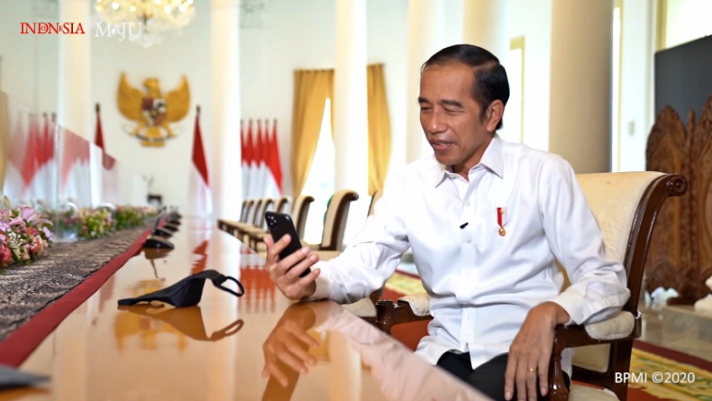 Ketika Guru di Padang Video Call dengan Presiden Jokowi