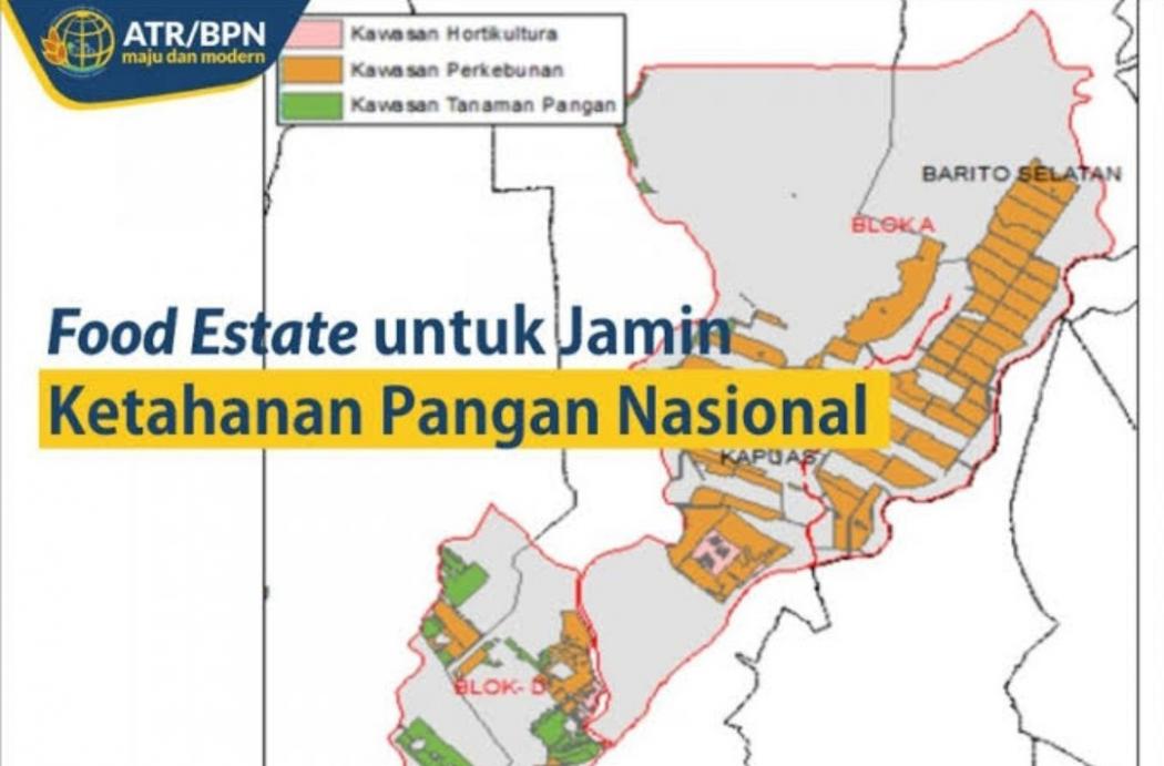 Lindungi Hak Masyarakat, Kementerian ATR Petakan Data Lahan Food Estate