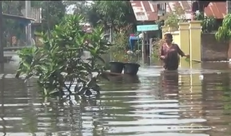 Curah Hujan Tinggi, 400 Rumah di Sei Rempah Serdang Bedagai Terendam Banjir