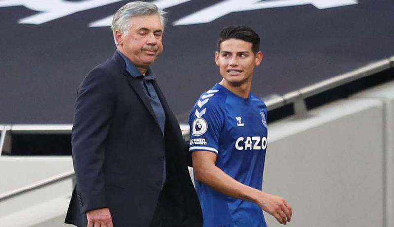 James Rodriguez Dianggap Lamban, Carlo Ancelotti: Dia Bukan Usain Bolt