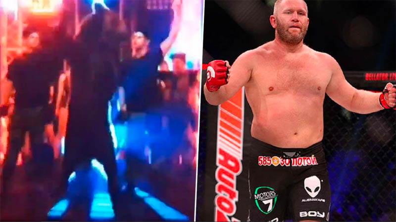 Dibantu Beruang, Atlet MMA Rusia Hajar Petinju yang Bikin Mike Tyson KO