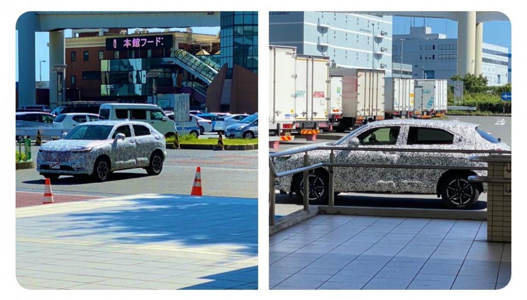 Honda HR-V Generasi Terbaru Tertangkap Kamera tengah Diuji Jalan