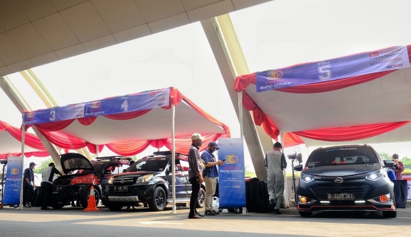 Tak Hanya Orang, di Masa Pandemi Mobil juga Dirapid Test