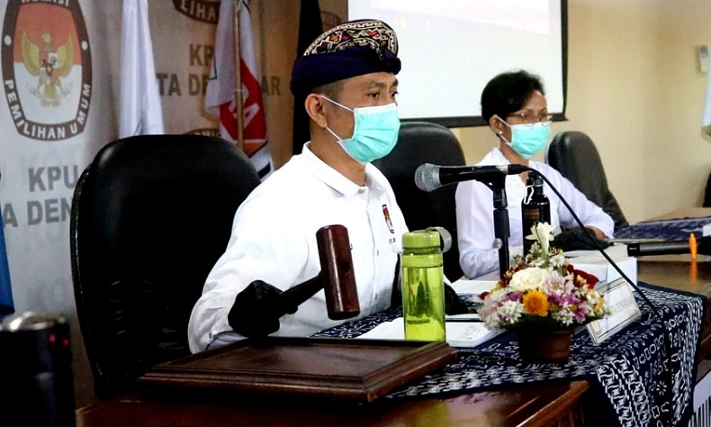 KPU Denpasar Gelar Prarekapitulasi Sebelum Penghitungan Suara Resmi