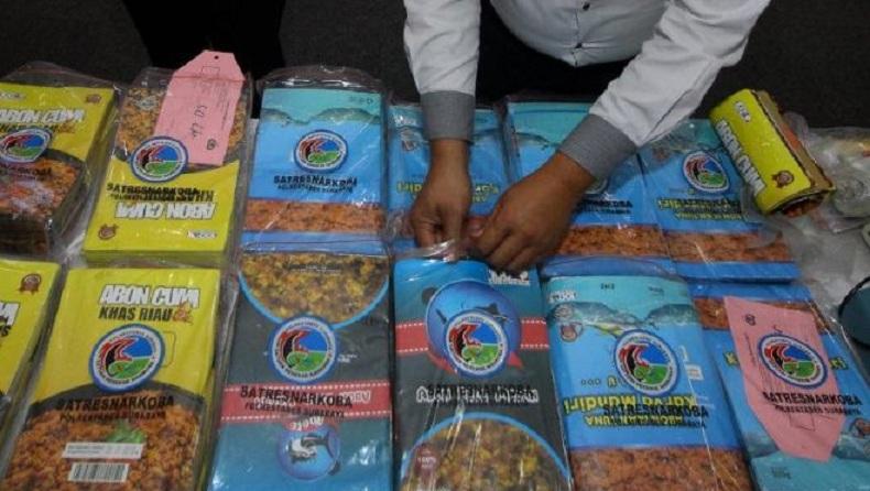 Polisi Tembak 4 Pengedar Narkoba di Surabaya, Sita Sabu 28,8 Kg dan 14.700 Ekstasi