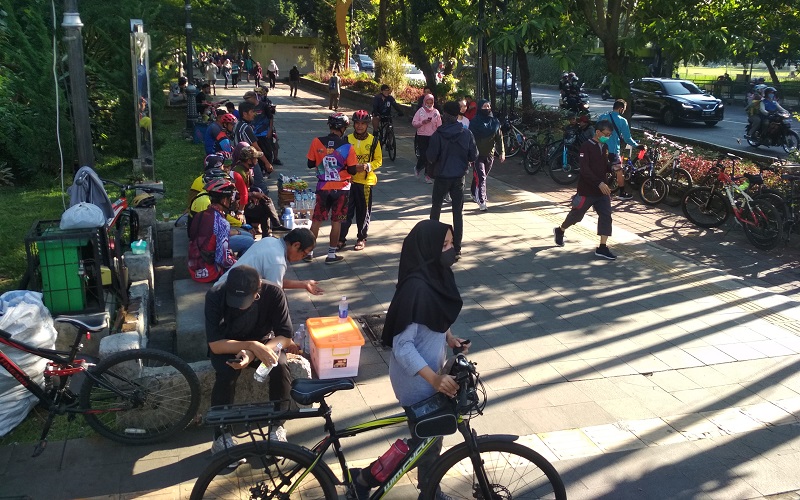 Pemkot Bogor Larang Warga Bersepeda dan Joging di Lingkar Kebun Raya