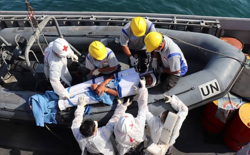 KRI Sultan Hasanuddin Selamatkan Imigran Lebanon di Tengah Laut Mediterania