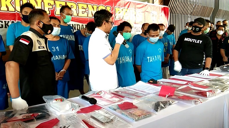 Komplotan Pencuri Spesialis Pecah Kaca Mobil di Rest Area Km 429 Ungaran Ditangkap