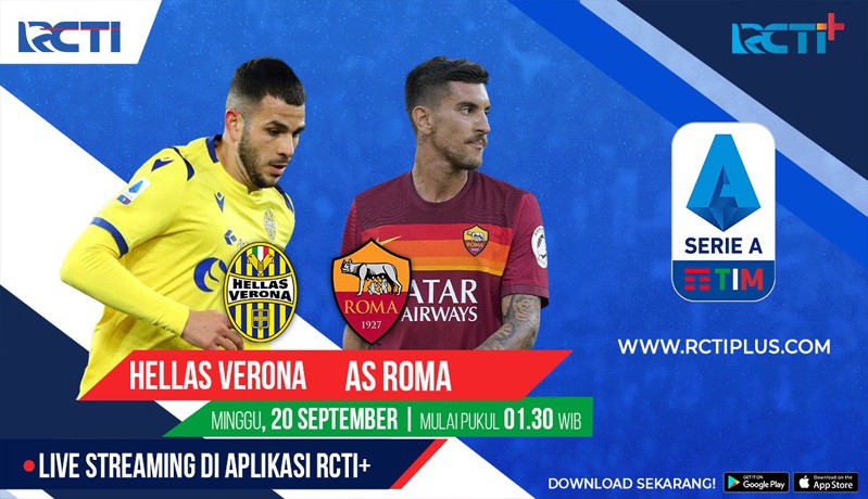 Saksikan 3 Pertandingan Liga Italia Live di RCTI+, 20-22 September 2020