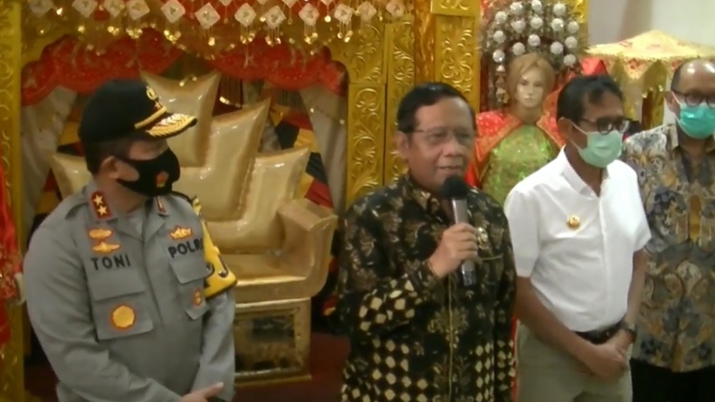 Mahfud MD: Siapa Bilang Pemerintah Mendiskreditkan Orang Islam?