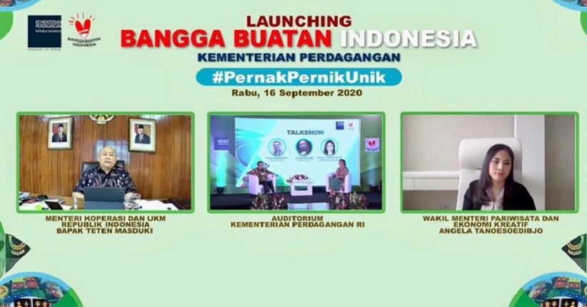 Wamenparekraf Angela Tanoesoedibjo Berharap Pelaku UMKM Inovatif saat Pandemi