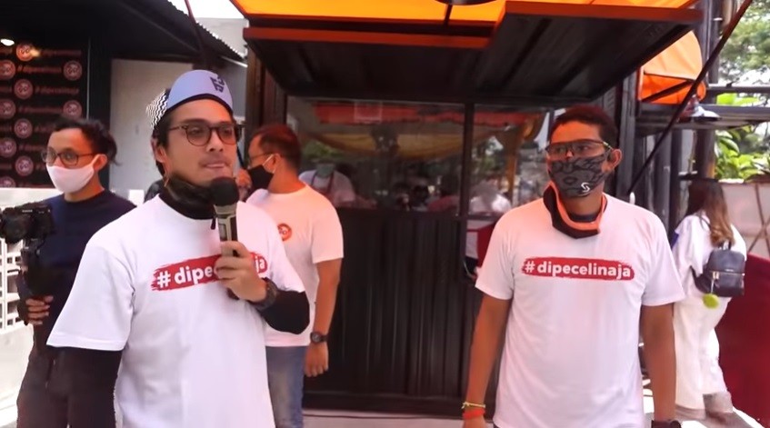 Ricky Harun Buka Usaha Kuliner di Tengah Pandemi, Sandiaga Uno: Berani Melawan Arus