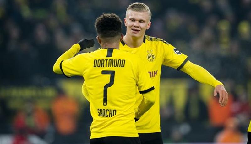 Erling Braut Haaland Tak Mau Ikut Campur soal Masa Depan Jadon Sancho