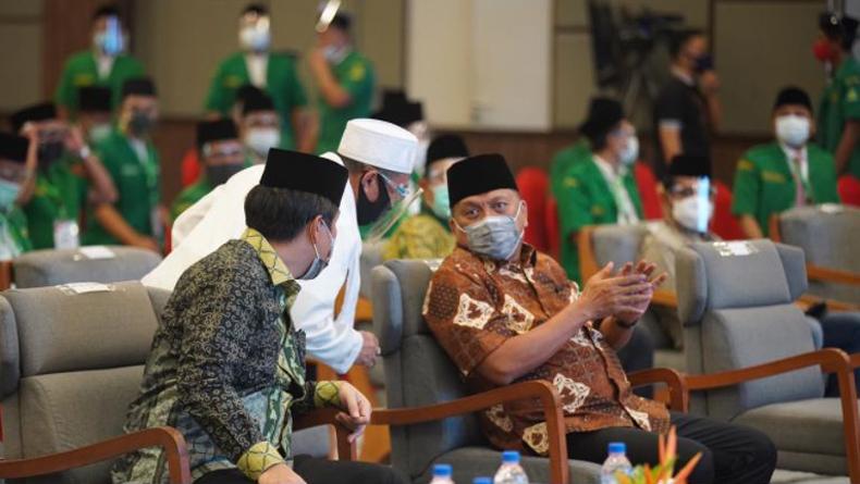 Pembukaan Konbes GP Ansor di Sulut, Olly: Kita Berjuang-Bersinergi Hadapi Covid-19