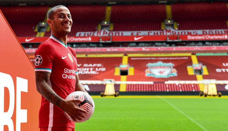 Resmi! Thiago Alcantara Dikontrak Liverpool hingga 2024