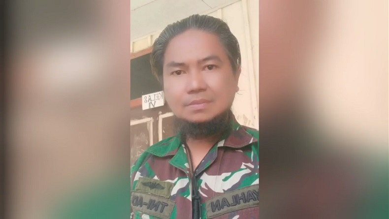 Punya 4 Anak Kecil, Ini Sosok Serka Sahlan Prajurit TNI yang Gugur di Intan Jaya