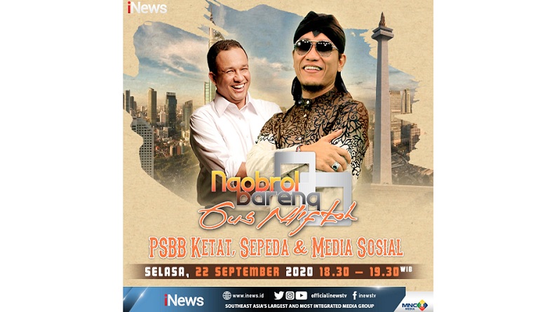 Ngobrol Bareng Gus Miftah, Anies Buka-bukaan soal PSBB hingga Serangan Buzzer