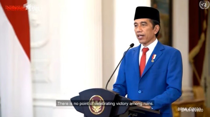 Ini 3 Pokok Pemikiran Jokowi saat Pidato di Sidang Umum ke-75 PBB