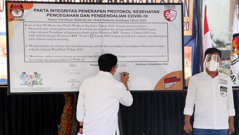 Rapat Pleno Rekapitulasi Pilkada Surabaya Molor dan Diskorsing, Ada Apa?