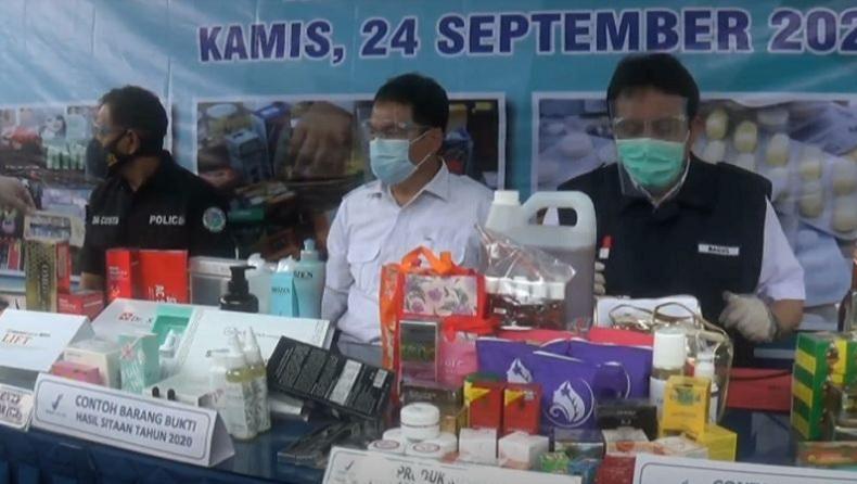 BBPOM Medan Musnahkan Produk Ilegal Hasil Penindakan Senilai Rp3 Miliar