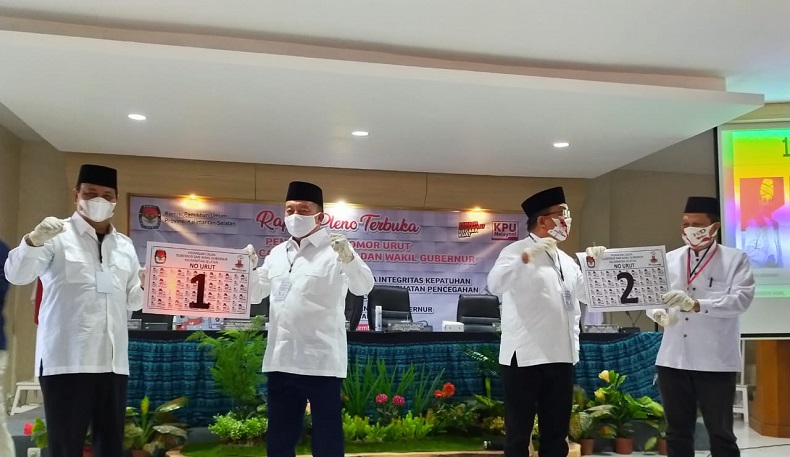 Pilgub Kalsel, Calon Petahana Nomor 1 dan Penantang Denny Indrayana No 2
