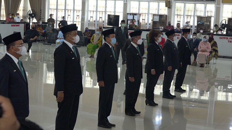 Gubernur Sumut Lantik 11 Pjs Kepala Daerah, Posisi Akhyar Diisi Arief Sudarto