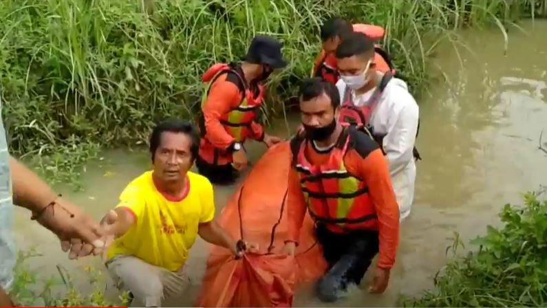Fauziyah  Ditemukan Tewas usai 5 Hari Pencarian di Sungai Silo Asahan