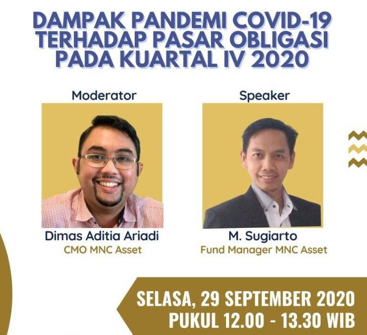 MNC Asset Management Gelar Webinar Gratis Peluang Pasar Obligasi, Ini Link Pendaftarannya