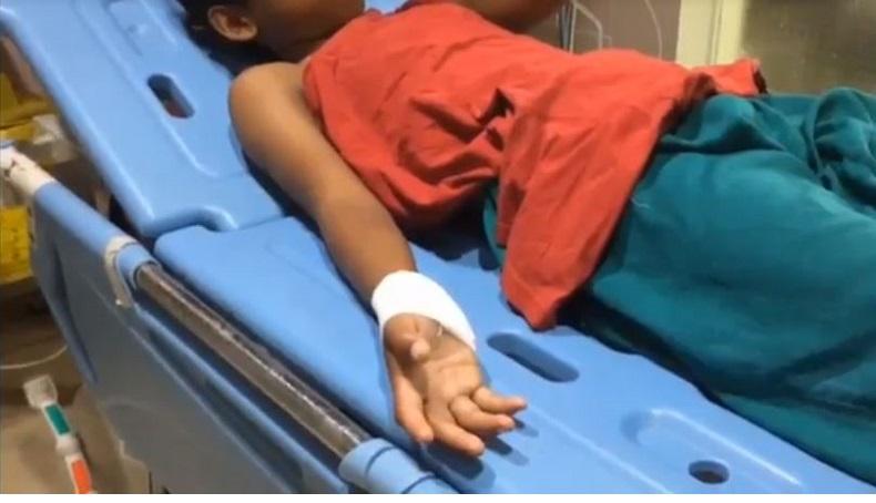 Bocah di Bekasi Dibacok Orang Tak Dikenal, Tangan Nyaris Putus