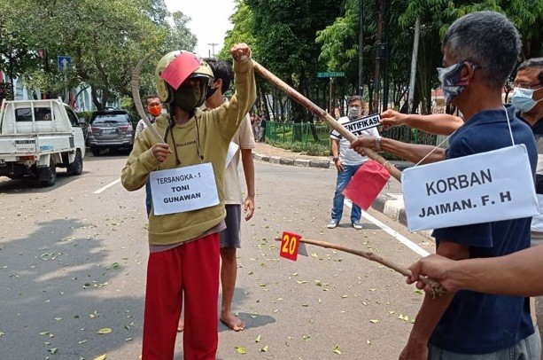 Rekonstruksi Tawuran Berujung Maut di Wahid Hasyim Peragakan 28 Adegan