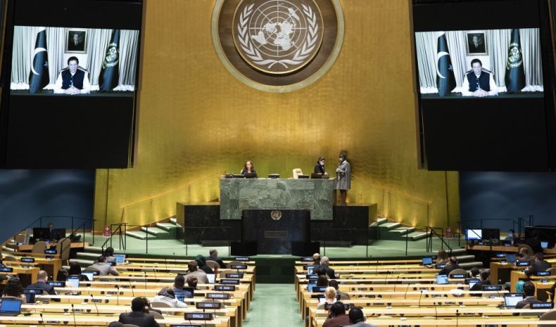 Di Forum PBB, PM Pakistan Khan Kecam Penerbitan Kartun Nabi Muhammad oleh Charlie Hebdo