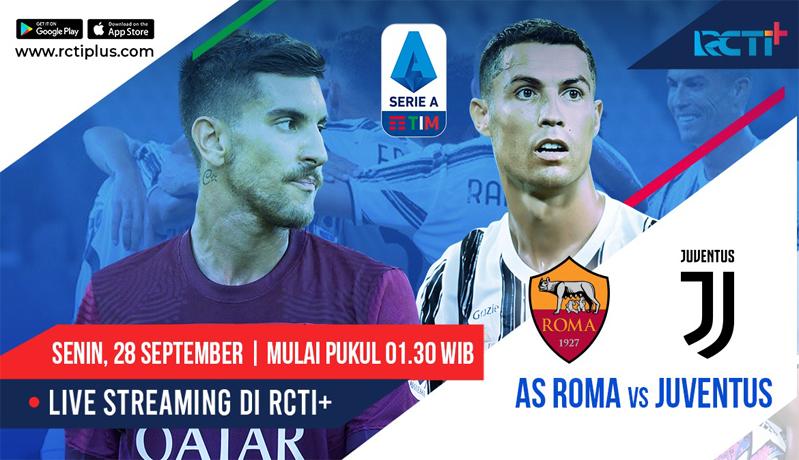 Live di RCTI+, Ini Prediksi Roma Vs Juventus, Senin (28/9/2020) Dini Hari WIB